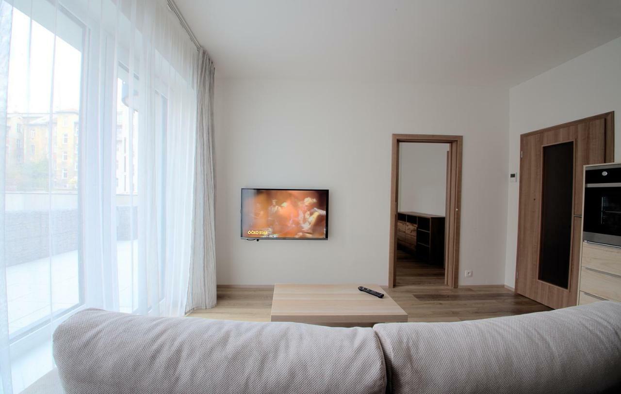 Sunny, Fully Furnished Studio Type With Terrace Pilsen Exterior photo